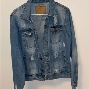 Rue21 Distressed Denim Jacket